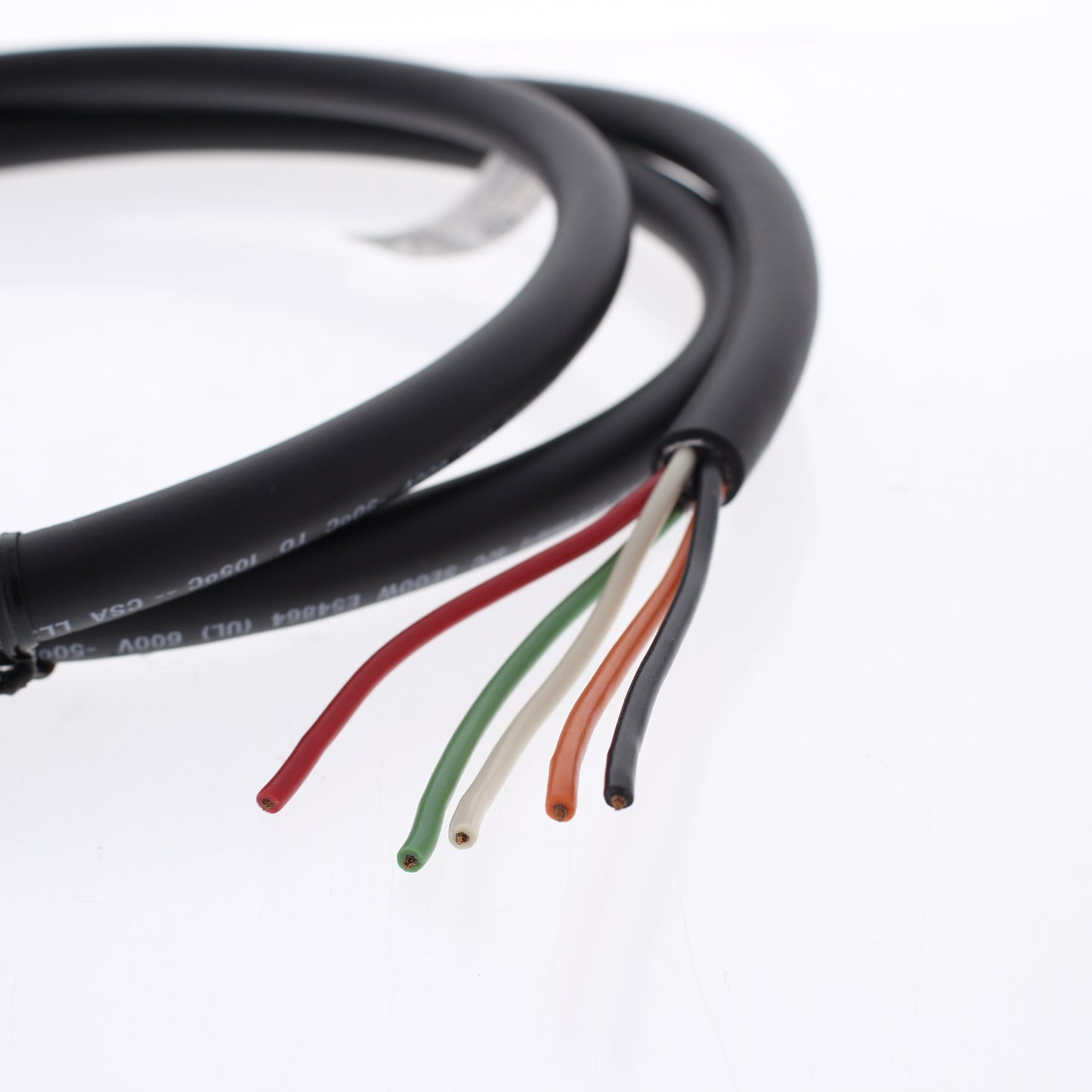 Hubbell Mini-Quick Cable Female Plug 4P5W Quick-Connect 16AWG 10A 6 Ft HCMS05106