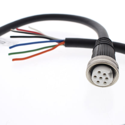 Hubbell Mini-Quick Cable Female Plug 6P7W Quick-Connect 16AWG 10A 3 Ft HCMS07103