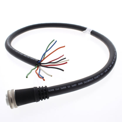 Hubbell Mini-Quick Cable Female Plug 6P7W Quick-Connect 16AWG 10A 3 Ft HCMS12103