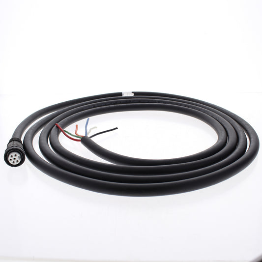 Hubbell Mini-Quick Cable Female Plug 5P6W Quick-Connect 16AWG 10A 12Ft HCNS06112