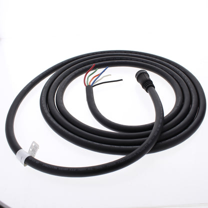 Hubbell Mini-Quick Cable Female Plug 5P6W Quick-Connect 16AWG 10A 12Ft HCNS06112