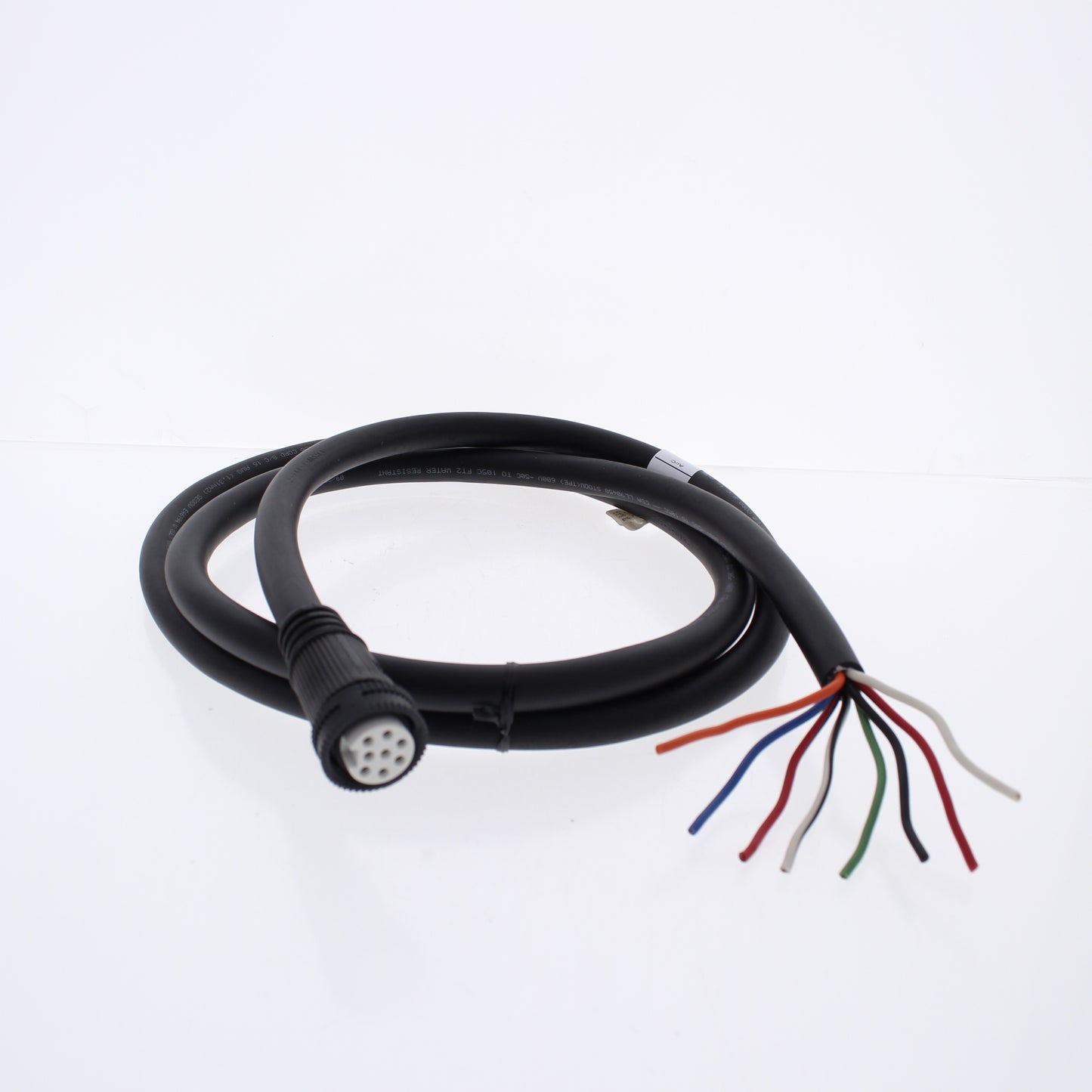 Hubbell Mini-Quick Cable Female Plug 7P8W Quick-Connect 16AWG 9A 6 Ft HCNS08106