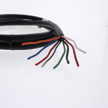 Hubbell Mini-Quick Cable Female Plug 7P8W Quick-Connect 16AWG 9A 6 Ft HCNS08106