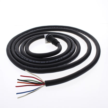 Hubbell Mini-Quick Cable Female Plug 7P8W Quick-Connect 16AWG 9A 12 Ft HCNS08112