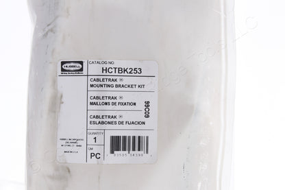 Hubbell HCTBK253 CableTRAK Bracket Kit for HCT253 Series Track 6-7" Wide