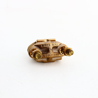 Hubbell HGBGAR1626 Grounding Bonding Pipe Clamp Copper Alloy 1.25"IPS #4-2/0 AWG