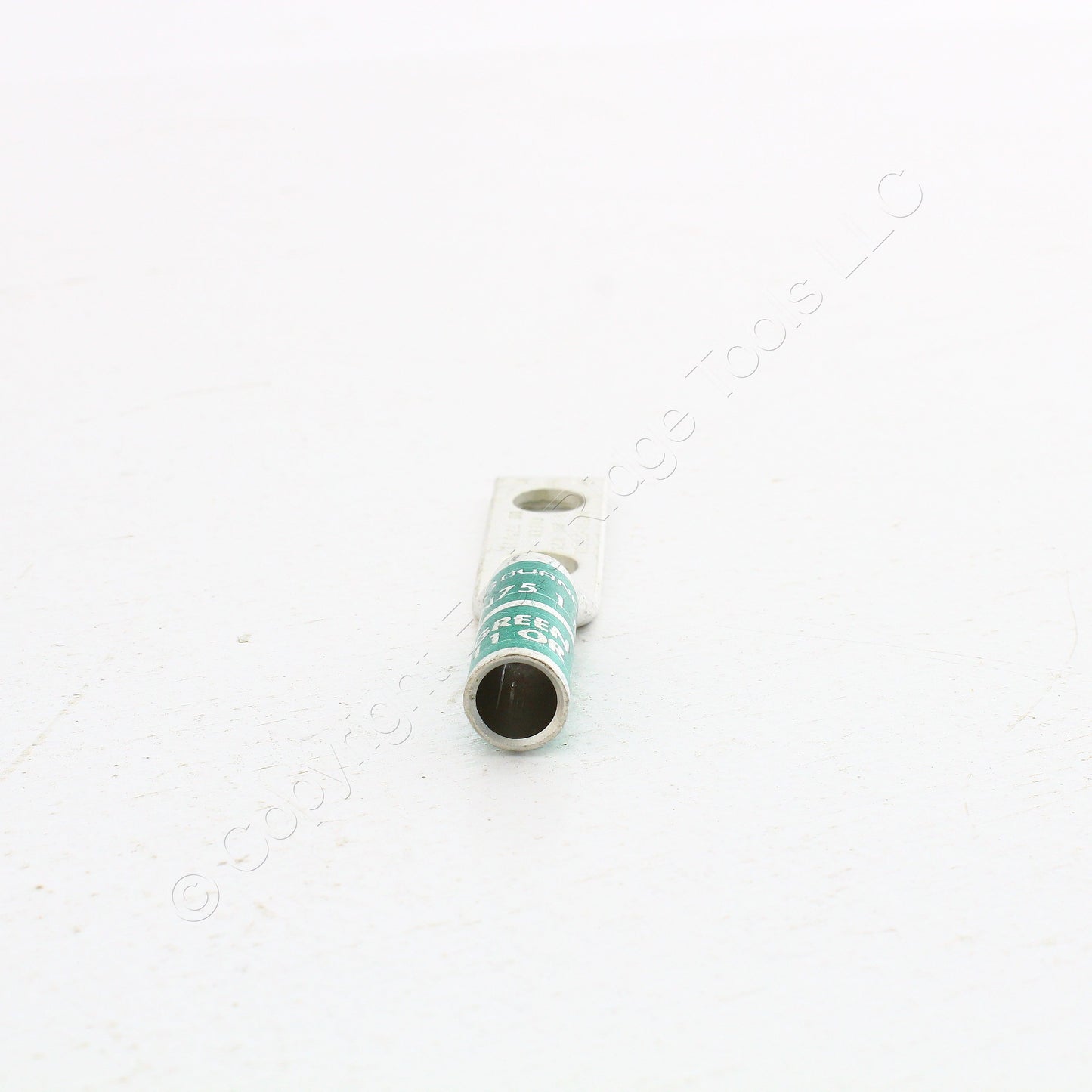 25 Hubbell Bonding Grounding Compression Lugs 1AWG 3/8" Holes Green #11 HGBL01DB