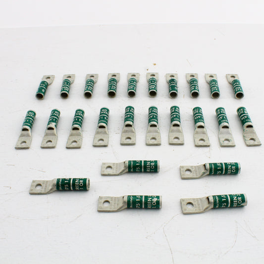 25 Hubbell Bonding Grounding Compression Lugs 1AWG  1/4" Hole Green #11 HGBL01S