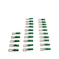 25 Hubbell Bonding Grounding Compression Lugs 1AWG 3/8" Hole Green #11 HGBL01SA