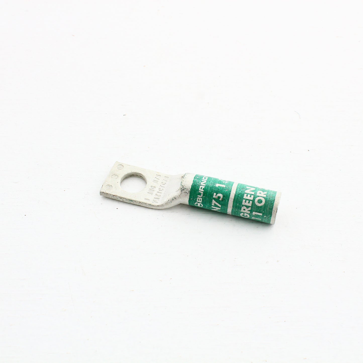 25 Hubbell Bonding Grounding Compression Lugs 1AWG 3/8" Hole Green #11 HGBL01SA