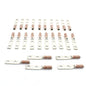 Hubbell HGBL02DB Bonding #10 Grounding Compression Lug 2AWG 3/8" Hole Brown 25pc