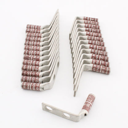 25 Hubbell Bonding Grounding Compression Lugs 90� 2AWG 3/8" Brown #10 HGBL02DB90