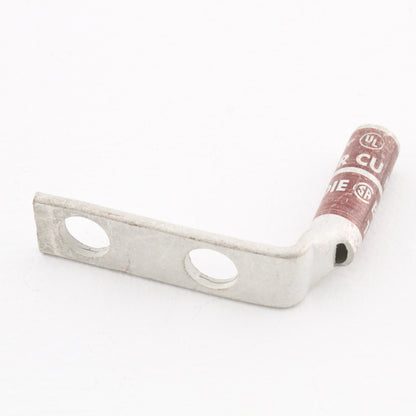 25 Hubbell Bonding Grounding Compression Lugs 90� 2AWG 3/8" Brown #10 HGBL02DB90