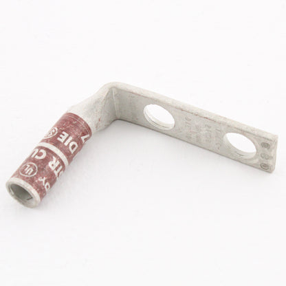 25 Hubbell Bonding Grounding Compression Lugs 90� 2AWG 3/8" Brown #10 HGBL02DB90