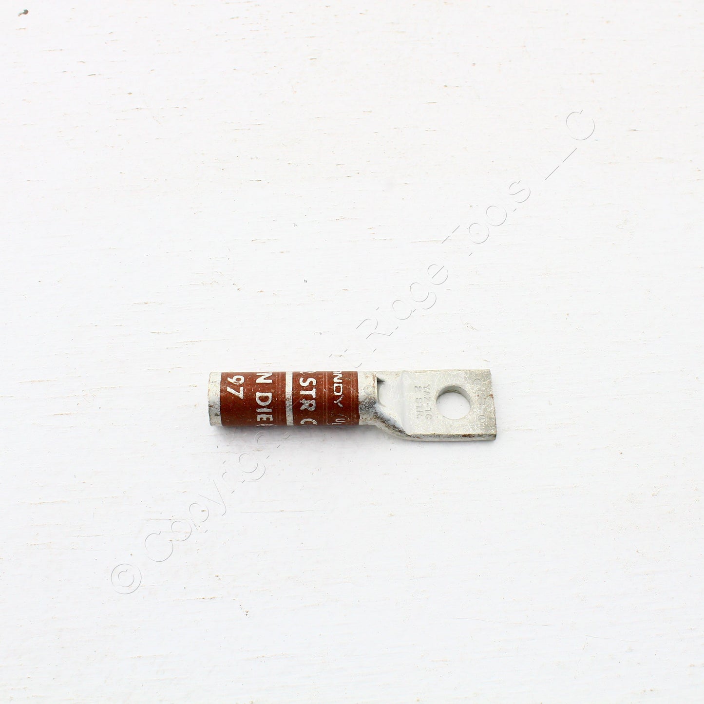 25 Hubbell Bonding Grounding Compression Lugs 2AWG 1/4" Hole Brown #10 HGBL02S