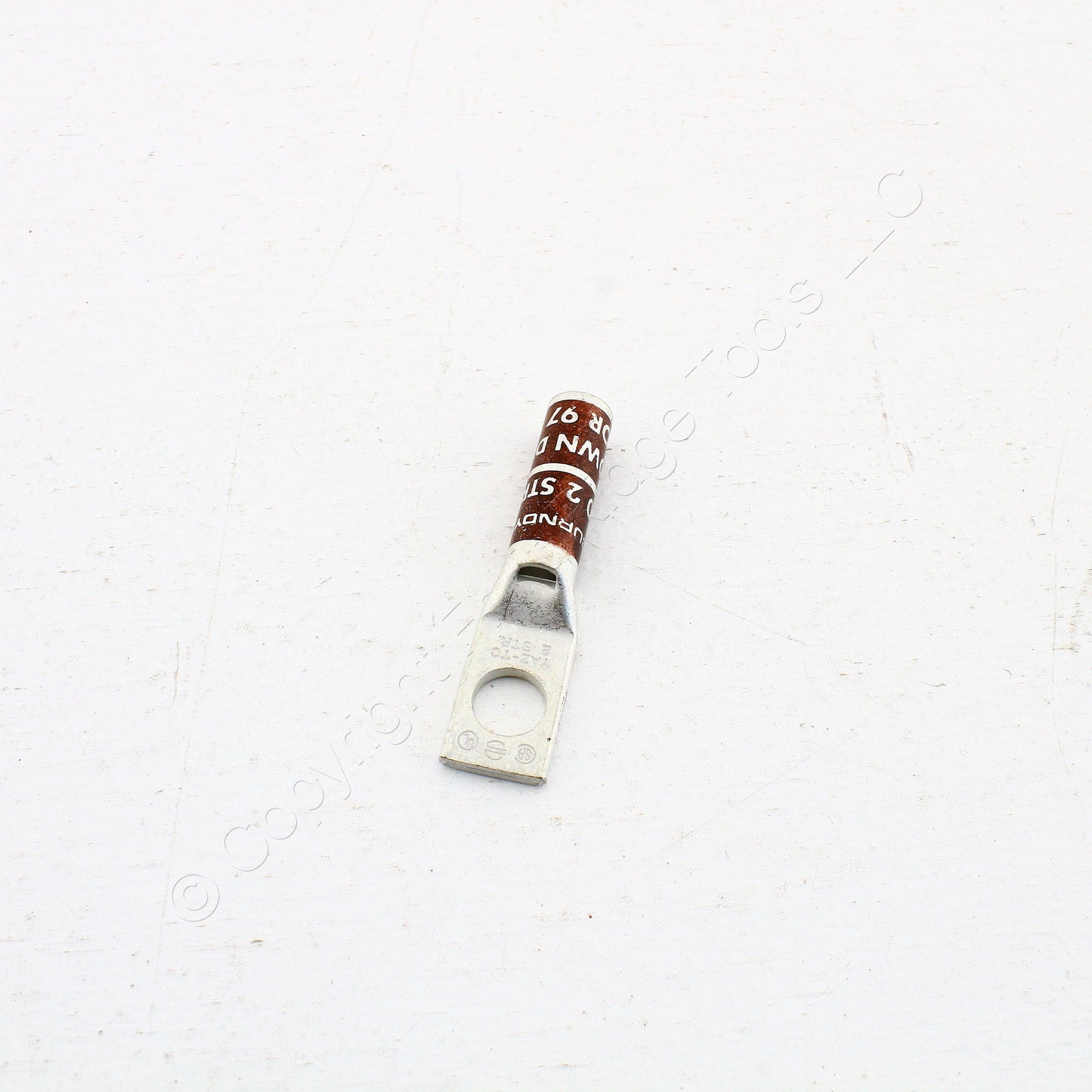 25 Hubbell Bonding Grounding Compression Lugs 2AWG 3/8" Hole Brown #10 HGBL02SA