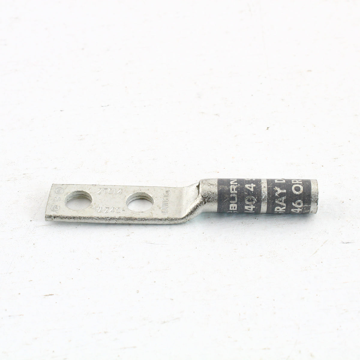 50 Hubbell Bonding Grounding Compression Lugs 4AWG 1/4" Holes Gray #8 HGBL04D