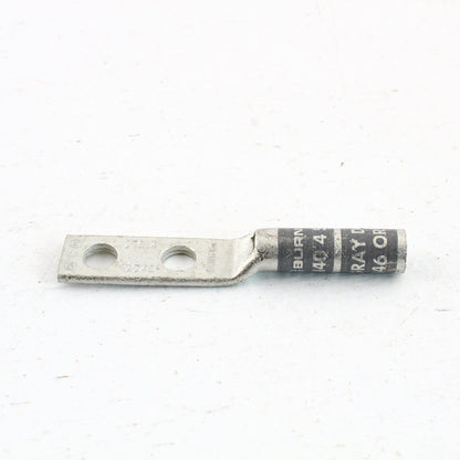 50 Hubbell Bonding Grounding Compression Lugs 4AWG 1/4" Holes Gray #8 HGBL04D