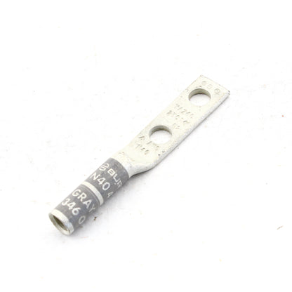 50 Hubbell Bonding Grounding Compression Lugs 4AWG 1/4" Hole Gray #8 HGBL04DA
