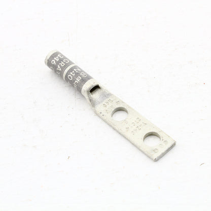 50 Hubbell Bonding Grounding Compression Lugs 4AWG 1/4" Hole Gray #8 HGBL04DA