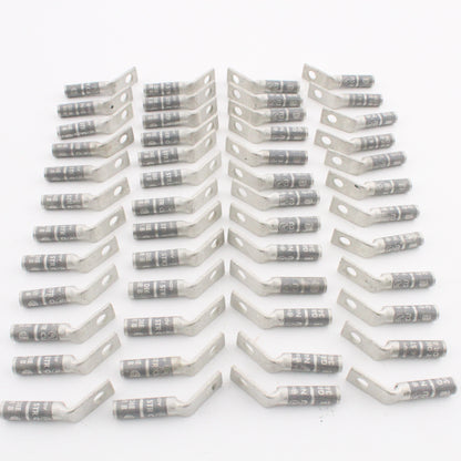 50 Hubbell Bonding Grounding Compression Lugs 45� 4AWG 1/4"Hole Gray #8 HGBL04SF