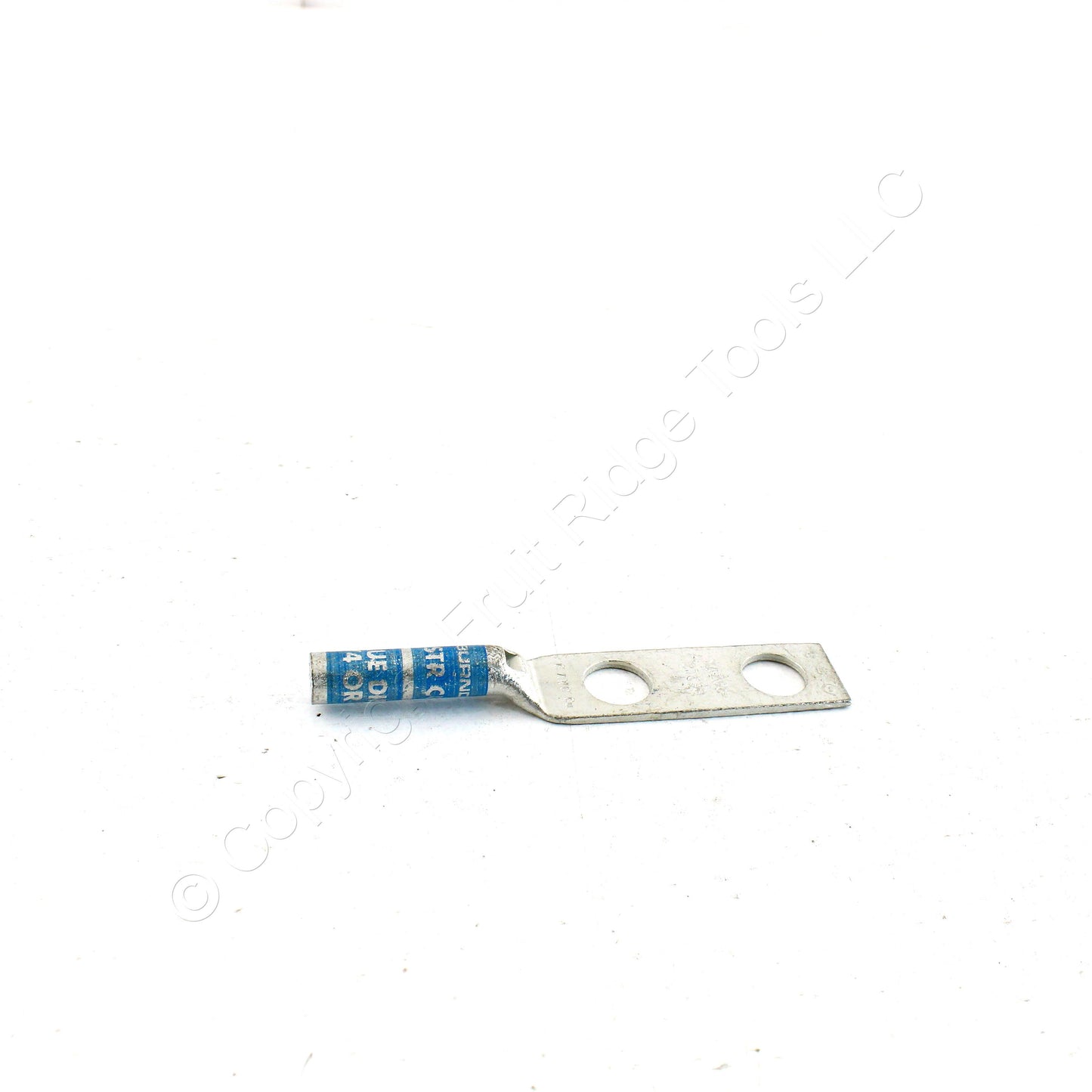 15 Hubbell Bonding Grounding Compression Lugs 6AWG 3/8" Holes Blue #7 HGBL06DB1