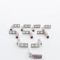 10 Hubbell Bonding Grounding Compression Lugs 90� 1/0AWG 1/4"Hole Pink HGBL10D90