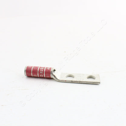 Hubbell HGBL10DB Bonding Compression Ground Lugs 1/0 AWG 3/8" Hole Pink #12 10pk
