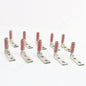 10 Hubbell Bonding Grounding Compression Lugs 90� 1/0 AWG 3/8" Pink HGBL10DB90
