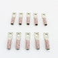 10 Hubbell Bonding Grounding Compression Lugs 1/0 AWG 3/8"Hole Pink #12 HGBL10SA