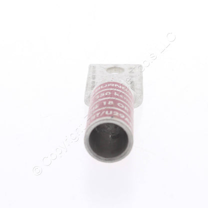 Hubbell Bonding Grounding Compression Lug 350MCM 3/8" Holes Red #18 HGBL350DB
