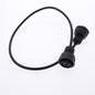 Hubbell Hi-Impact Coaxial Patch Cord RG59 F-Connector 2 Ft Network Cable HIF02EE