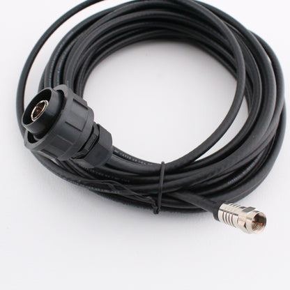 Hubbell Hi-Impact Coaxial Patch Cord RG59 F-Connector 30 Ft Network Cable