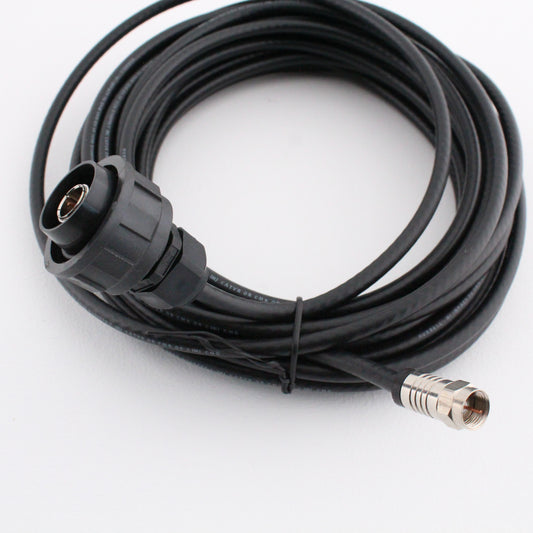 Hubbell Hi-Impact Coaxial Patch Cord RG59 F-Connector 30 Ft Network Cable