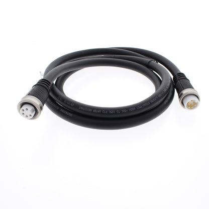 Hubbell 6ft Mini-Quick Male/Female 16/5 SEOOW Cable Assembly HJMS05106