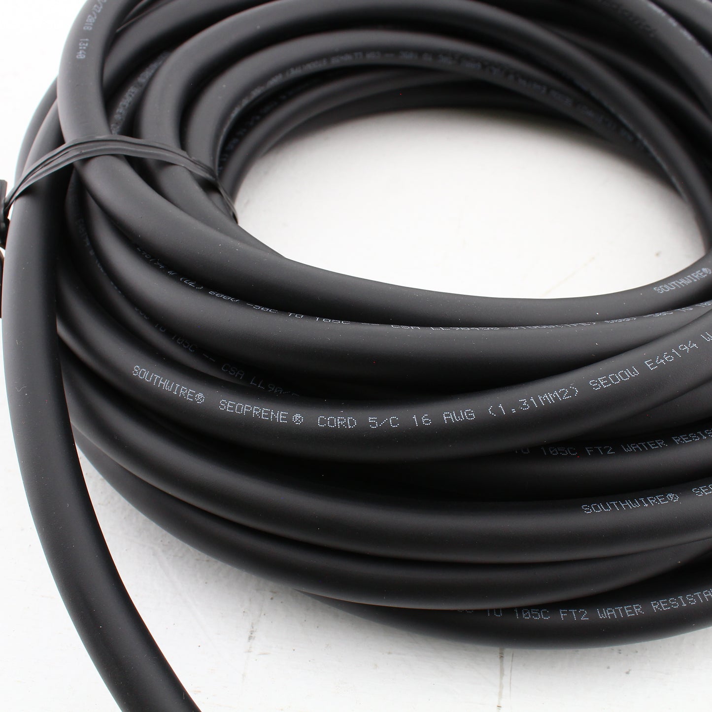 Hubbell 46ft Mini-Quick Male/Female 16/5 SEOOW Cable Assembly HJMS05146