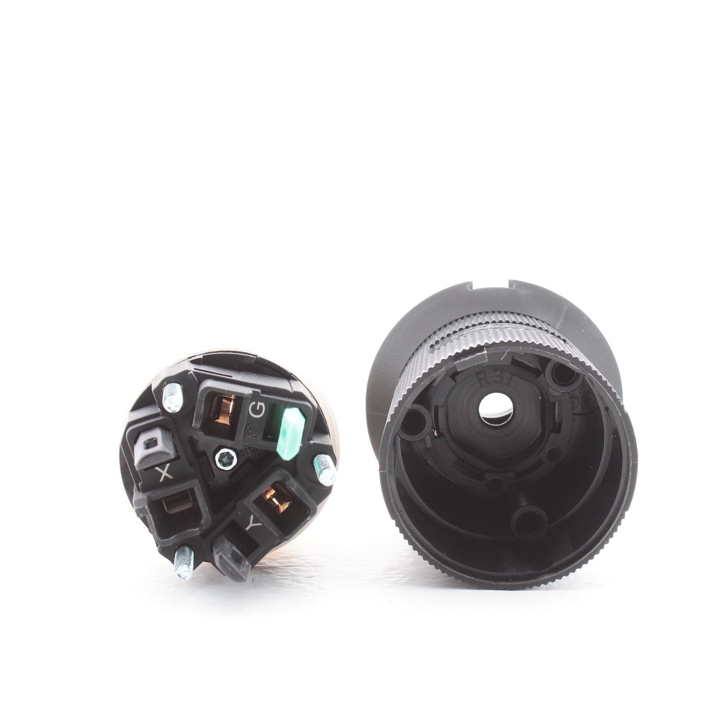 Hubbell HBL2343ST 20A 480V L8-20R EdgeConnect Twist Turn Locking Plug Connector
