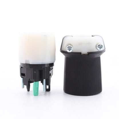 Hubbell HBL2343ST 20A 480V L8-20R EdgeConnect Twist Turn Locking Plug Connector