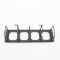 Hubbell Black Horizontal Patch Cord Cable Manager 3RU 4" Deep Rings HM34