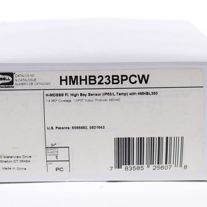 Hubbell HMHB23BPCW Optimyzer Watertight Occupancy Sensor Photocell 480V 2-Pole