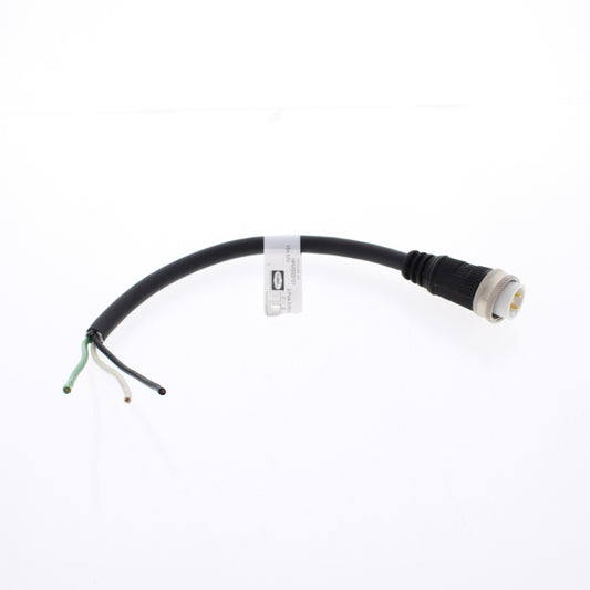 Hubbell 1ft Mini-Quick Connect Cord Pigtail Cable Male Plug 16/3 HPMS03101