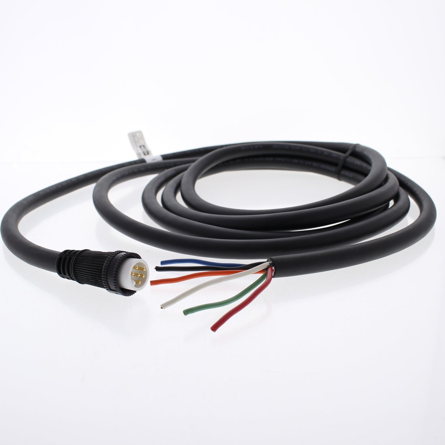 10 Hubbell 12ft Mini-Quick Connect Cords Pigtail Cable Male Plug 16/6 HPNS06112