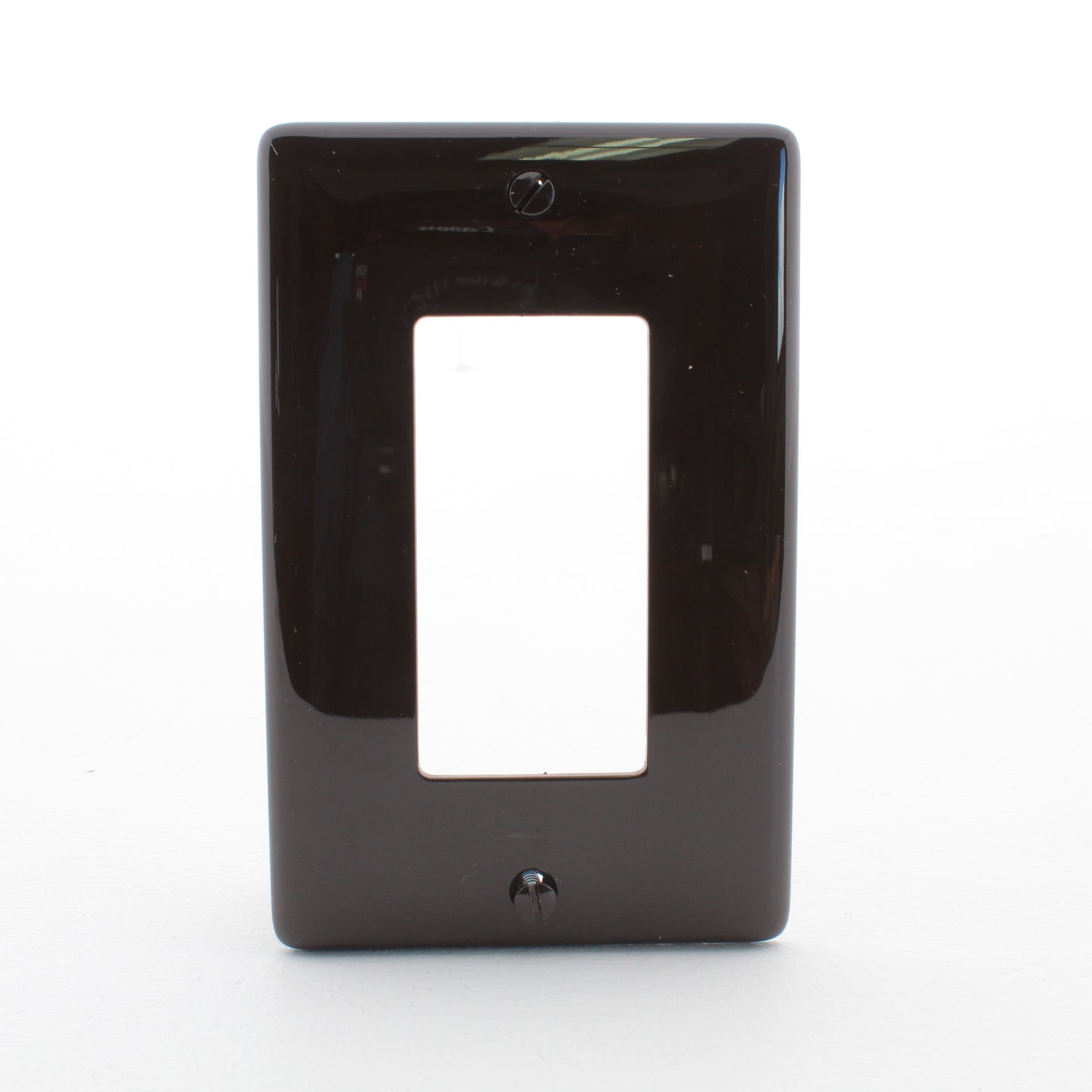 Hubbell HPS2347 Brown 1-Gang Decorator GFCI GFI Oversized Nylon Wallplate Cover
