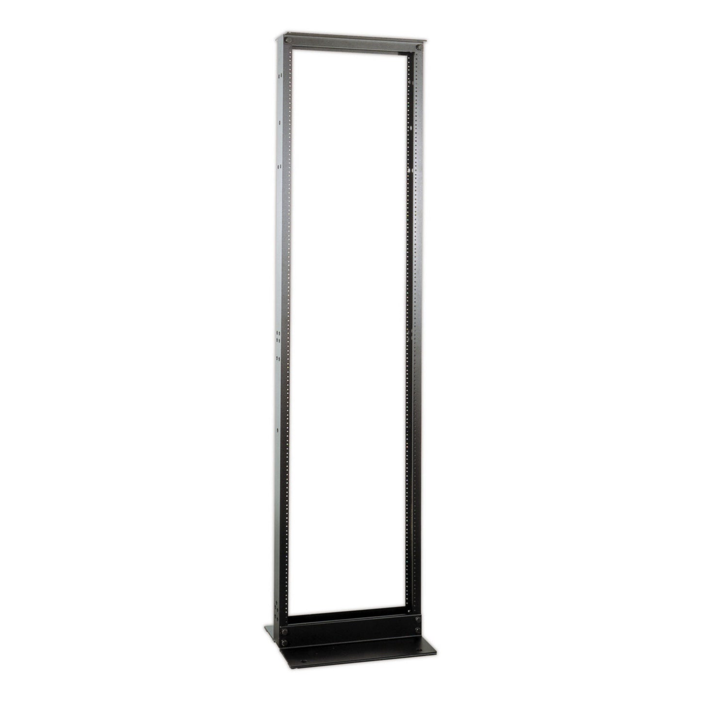 Hubbell Server Equipment Relay Rack Black Aluminum 96"x23" 51RU HPW96RR23
