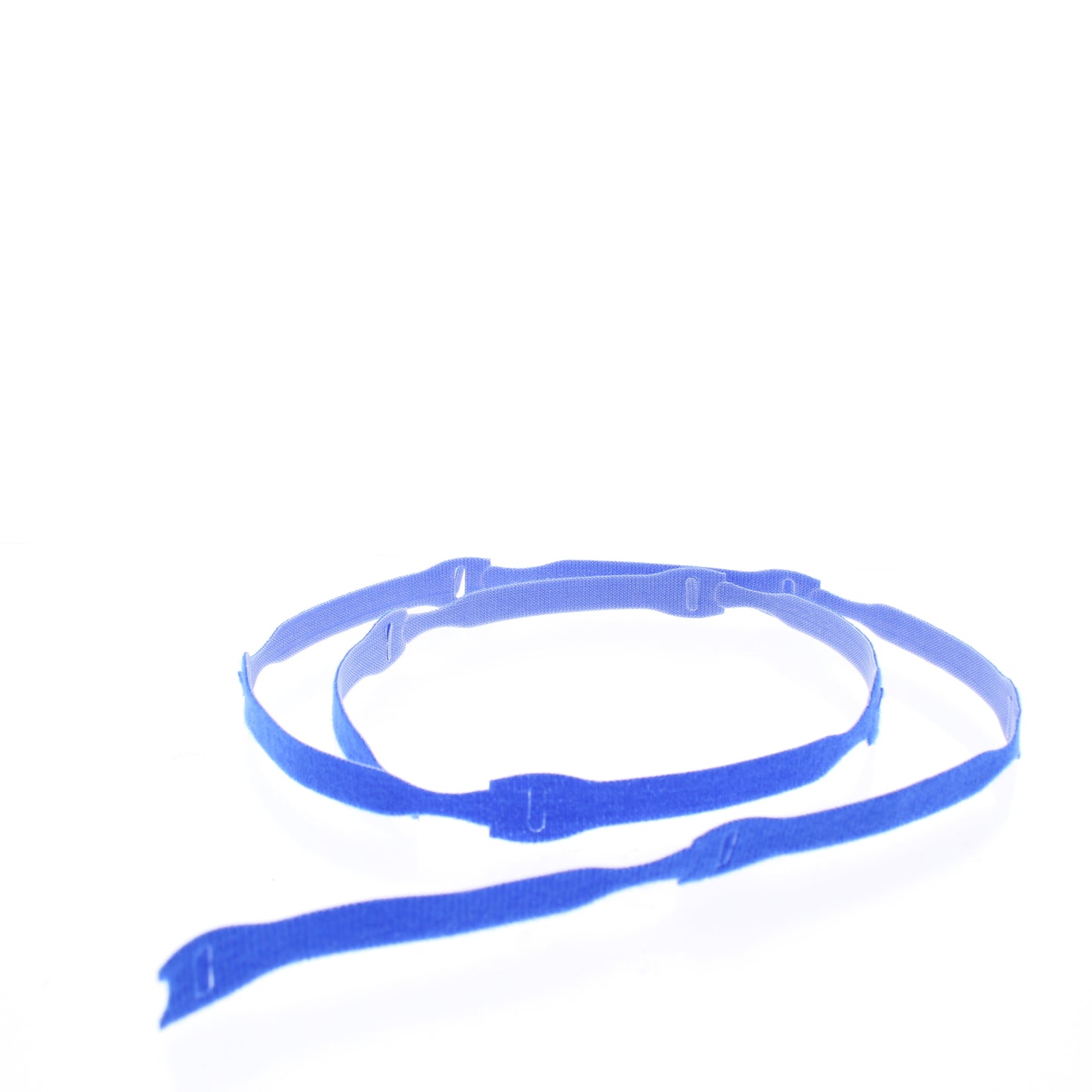 120 Hubbell Blue Hook & Loop One-Wrap Cable Ties 5" Cable Management HPWCVFBL5