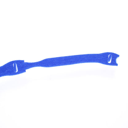 120 Hubbell Blue Hook & Loop One-Wrap Cable Ties 5" Cable Management HPWCVFBL5