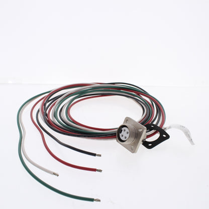 Hubbell Mini-Quick Flanged Female Receptacle 3P4W Quick-Connect 16AWG HRMF04506