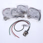 5 Hubbell MiniQuick Female Receptacle 3P4W Straight 16/4 Quickconnect HRMS04501