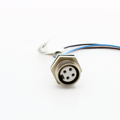 Hubbell MiniQuick Female Receptacle 3P4W Straight Quickconnect 18AWG HRMS04601