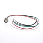 Hubbell MiniQuick Female Receptacle 4P5W Straight Quickconnect 14AWG HRMS05802